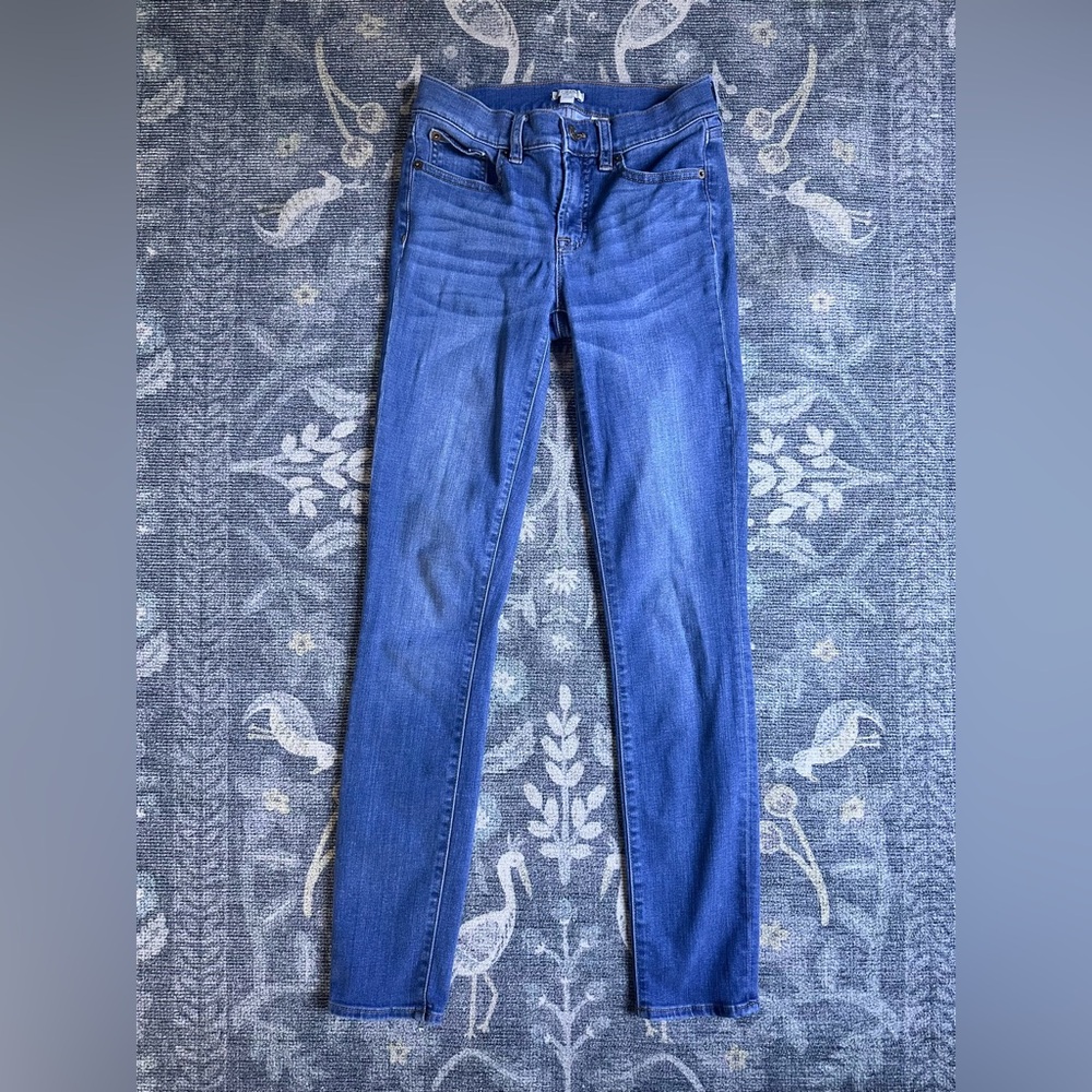 J. Crew Women's Skinny Jeans in Classic Blue